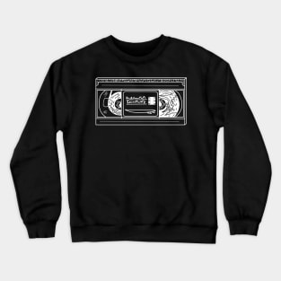 80s VHS Tape with Surf artwork Crewneck Sweatshirt